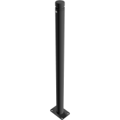 Ornamental bollard | Series 464B | � 60 mm | stationary, to be fixed by plugswith base plate 100 x 150 mm | without lock | without eyelet